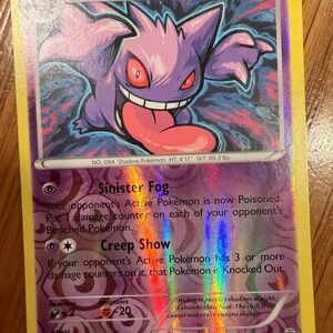 Gengar - Holo Rare - Pokémon Trading Card Game